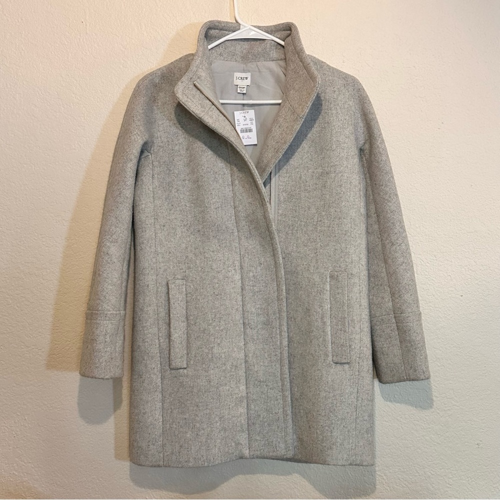 JCrew Gray Coat Size 00